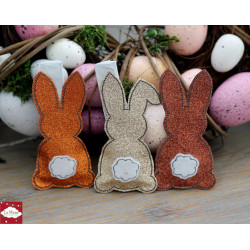 FROHE OSTERN - Stickdatei ITH Sweets Hasi